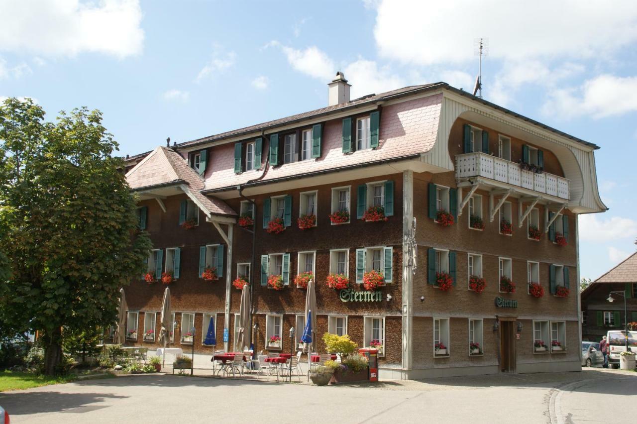 Hotel Restaurant Sternen Guggisberg 외부 사진